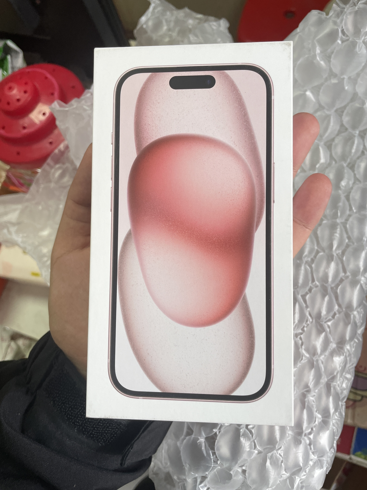 [壳膜套装]iPhone 15 128G 粉色 移动联通电信 手机 5G全网通手机晒单图