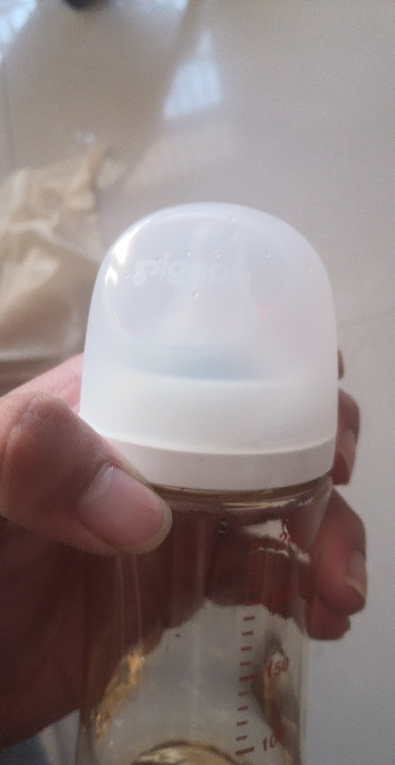 贝亲(Pigeon)自然实感第3代宽口径PPSU奶瓶240ml(配M号奶嘴)3个月以上晒单图