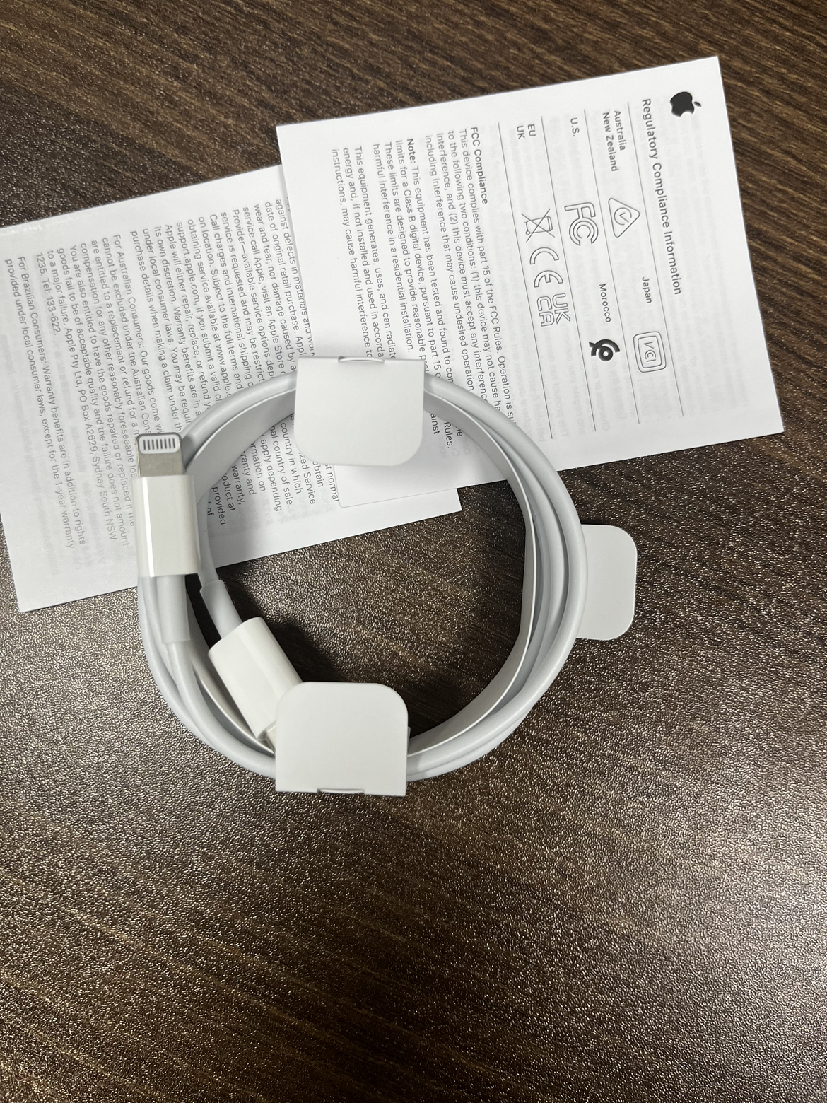 Apple 原装数据线 USB-C 转 Lightning/闪电快充线 iPhone iPad 连接线 充电线 快速充电晒单图