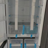 海尔(Haier)470升十字对开门嵌入冰箱 阻氧干湿分储 母婴三档变温 彩晶面板 BCD-470WGHTD5DS1晒单图