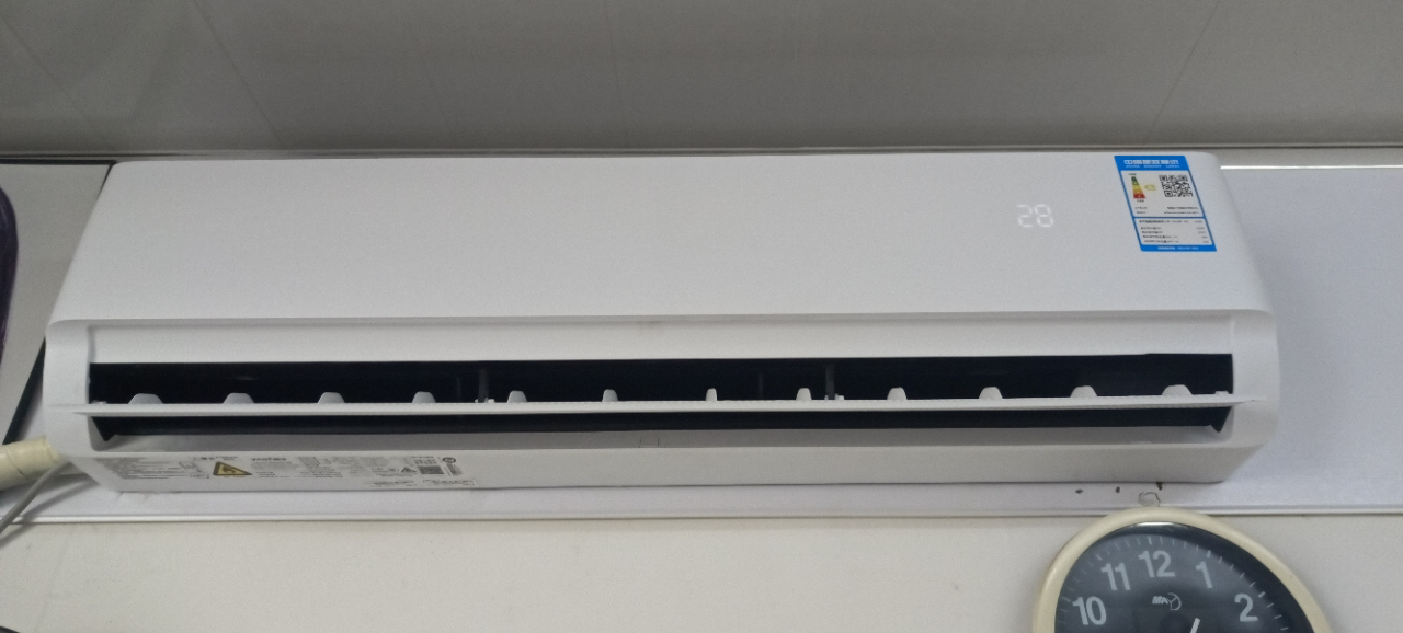 扬子空调 小1.5匹 新能效 三级变频 快速冷暖 节能省电 壁挂式空调 卧室专享 变频挂机晒单图