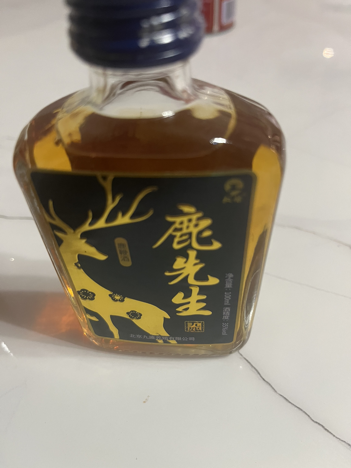 权禄梅花鹿鹿鞭酒100ML/瓶养生小酒鹿鞭枸杞蜂蜜山楂 梅花鹿鹿鞭酒 特产小酒晒单图