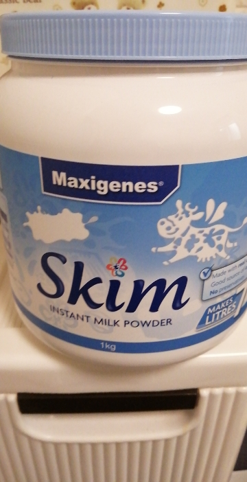 Maxigenes美可卓澳洲原装进口蓝胖子成人脱脂高钙奶粉速溶牛奶粉青少年中老年1kg/罐3罐装(效期25.4)晒单图