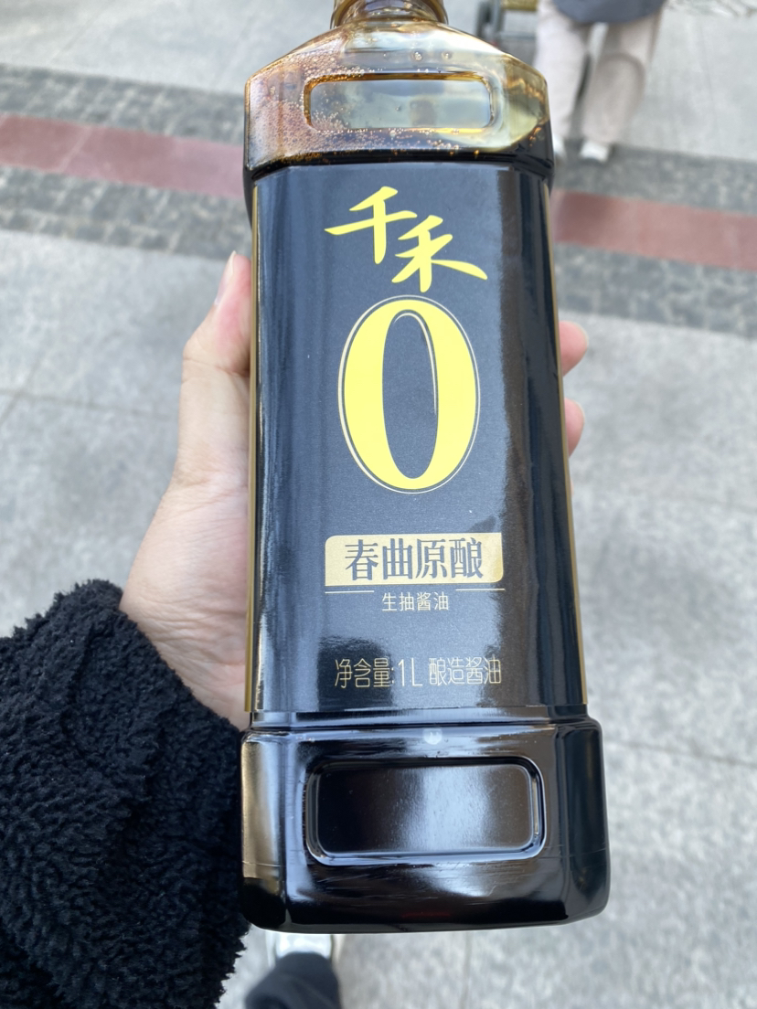 千禾春曲原酿1L酿造生抽酱油炒菜烹饪凉拌点蘸调味品晒单图