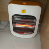 格力(GREE)电暖器NST-X608(白+活力橙) 远红外双管发热 暗光不刺眼 两档可调 宿舍速热小太阳取暖器晒单图
