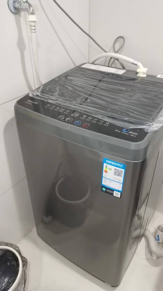[官方自营]海信(Hisense)8公斤波轮洗衣机全自动家用 小型迷你 桶自洁 除螨100% 旋翼轻洗 HB80DA35晒单图