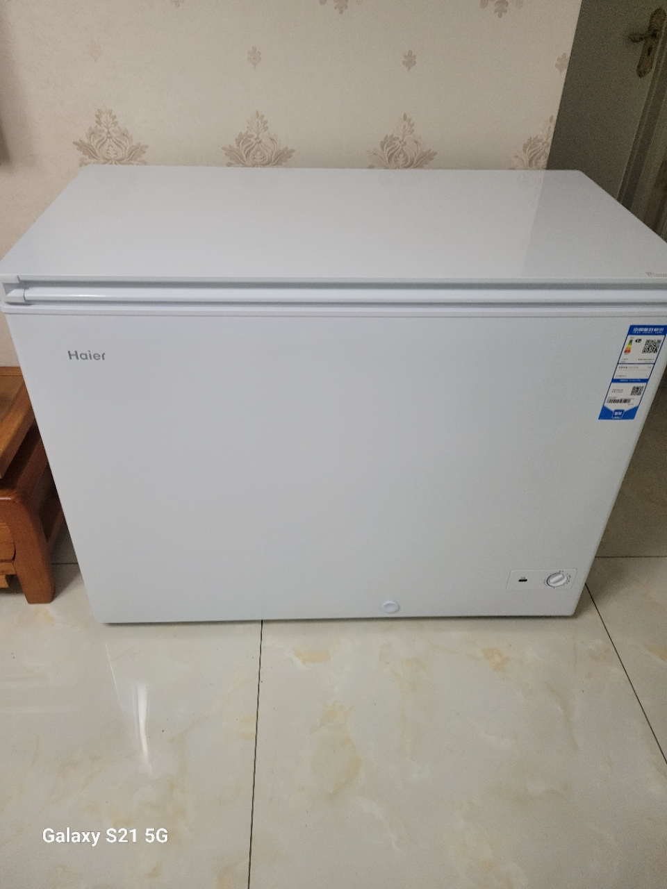 海尔(Haier)300升家用卧式冰柜 冷柜 减霜80% BC/BD-300GHD[02]晒单图