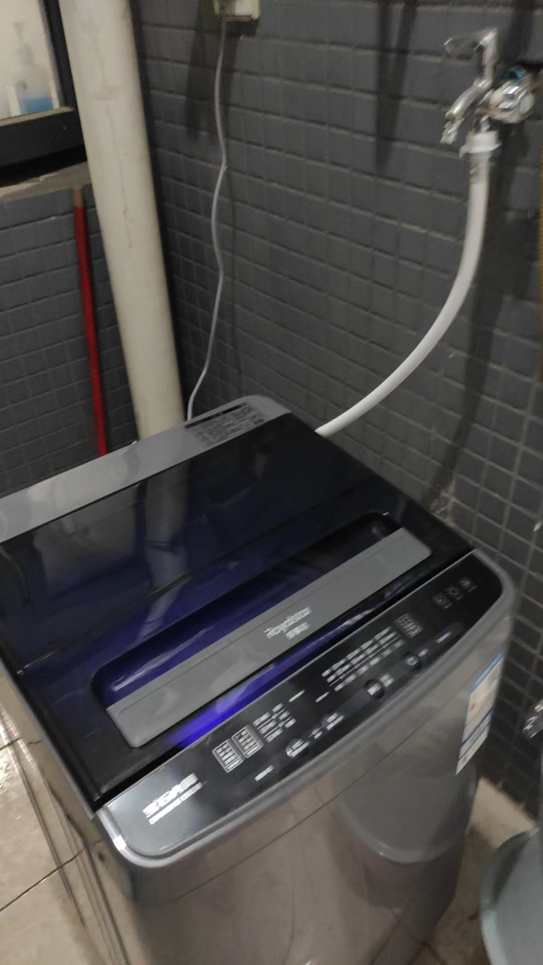 预售荣事达(Royalstar) 洗衣机6.5公斤全自动租房宿舍家用波轮小洗衣机 透明灰ERVP191013T升级除菌款晒单图