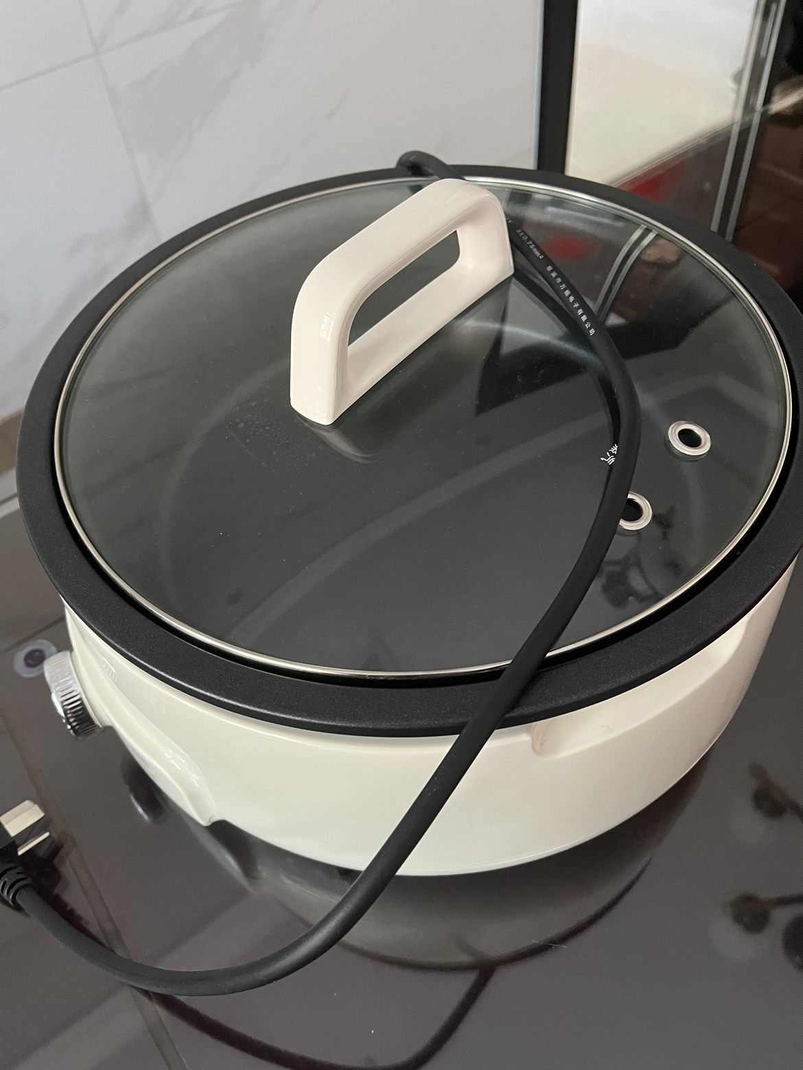 苏泊尔(SUPOR)电火锅分体式可拆洗家用4L大容量1500W多功能 2-6人多用途火锅不沾宿舍电煮锅 H28YK857晒单图