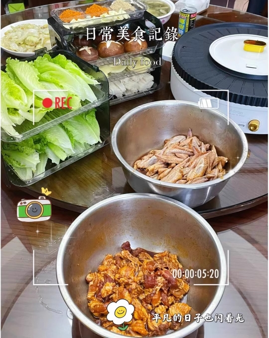 苏宁多功能火锅锅电烧烤炉一体锅家用韩式烤盘涮烤两用烤肉机晒单图
