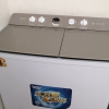 预售澳柯玛(AUCMA)15公斤大容量双缸洗衣机 半自动家用商用宾馆宿舍洗衣房用大件洗涤铜电机 XPB150-2758S晒单图