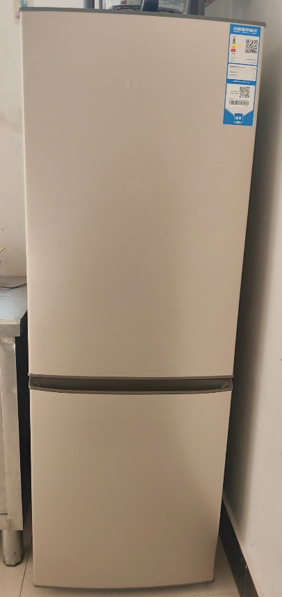海尔(Haier)180升双门冰箱 节能家用电冰箱 两门冰箱 家用小冰箱 冷藏冷冻BCD-180TMPS晒单图