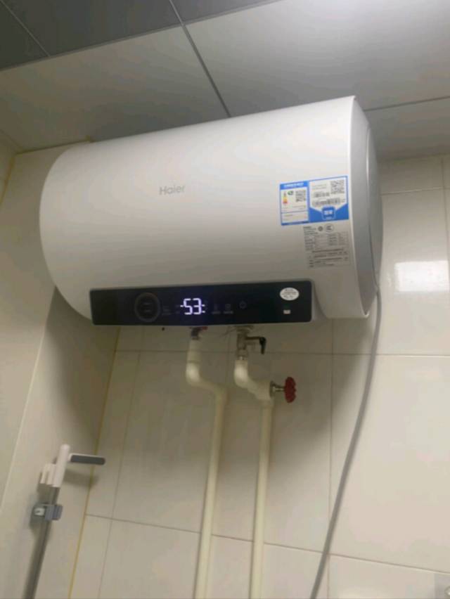[TOP热卖]海尔(Haier)60升电热水器EC6001-GC3 2200W速热 超一级节能 升级镁棒免更换 健康抑菌晒单图