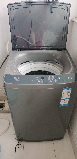 [25年新款]海尔(Haier)全自动波轮洗衣机10公斤一级直驱变频洗衣机超微泡 家用大容量智能高洗净比七维减震洗衣机晒单图