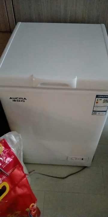 澳柯玛100升冷柜家用小冰柜全冷冻冷藏两用卧式一级单温冷柜冰箱晒单图
