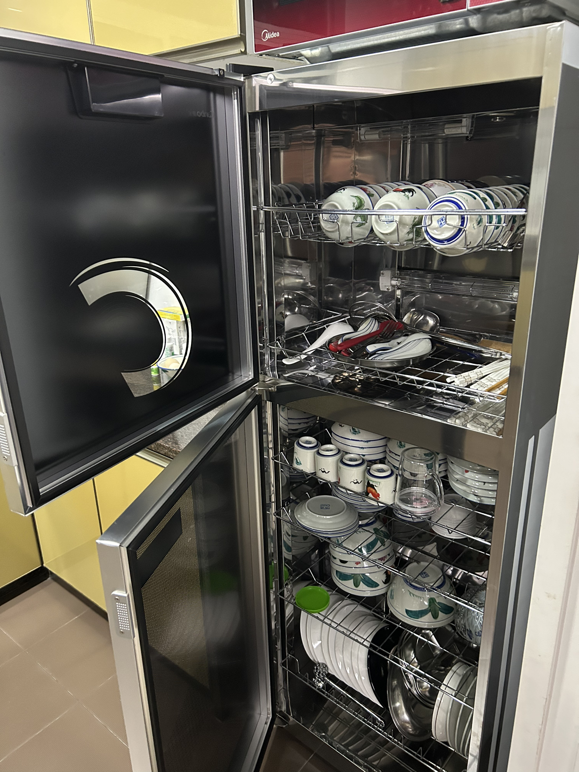 康宝(canbo)立式紫外线臭氧光波多功能食具消毒柜 碗筷餐具 家商两用380L大容量 ZTP380X-S2晒单图