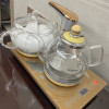 SEKO新功 F92全自动上水电热水壶套装玻璃茶艺炉煮茶器抽水茶具37*20晒单图