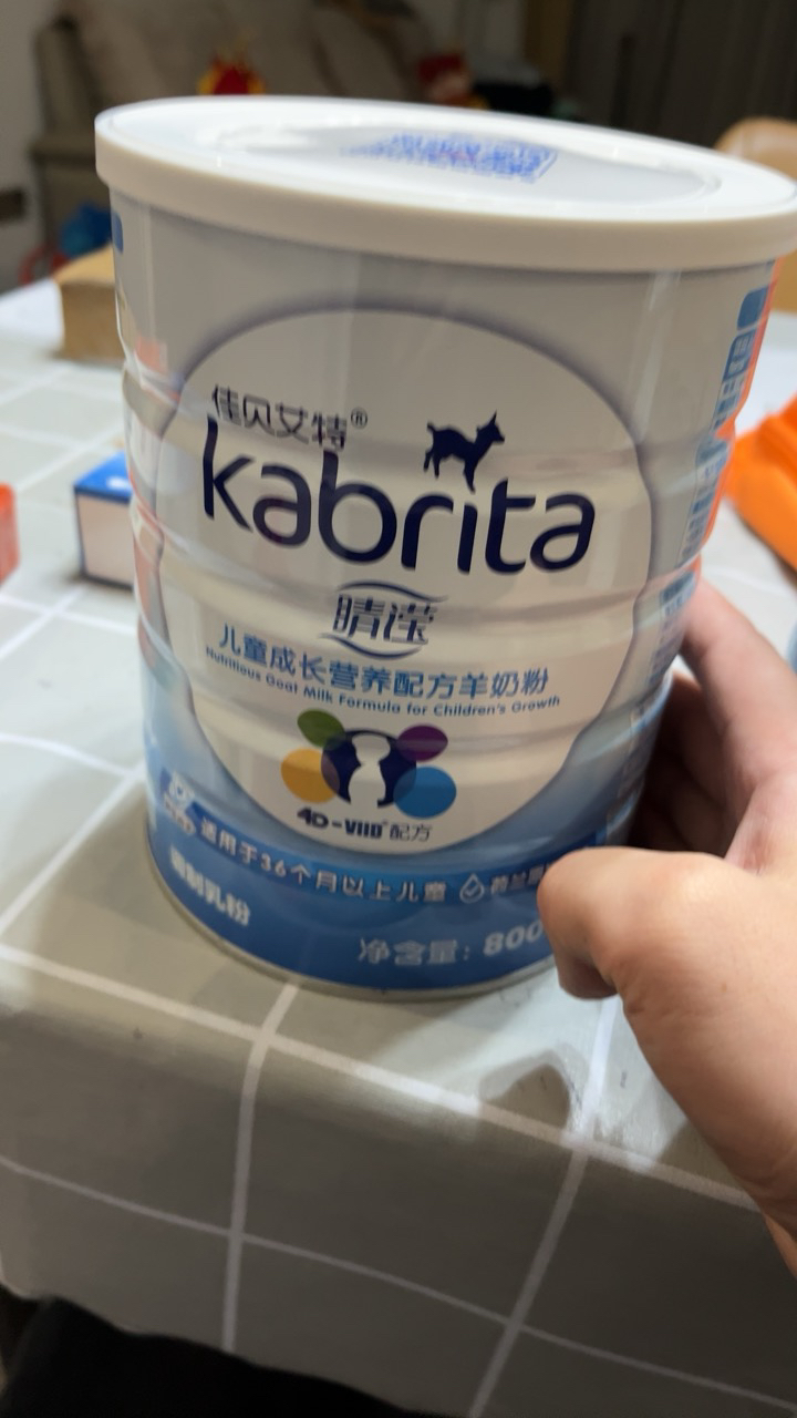 佳贝艾特(kabrita)睛滢儿童营养配方羊奶粉4段800g3岁以上儿童荷兰原罐进口晒单图