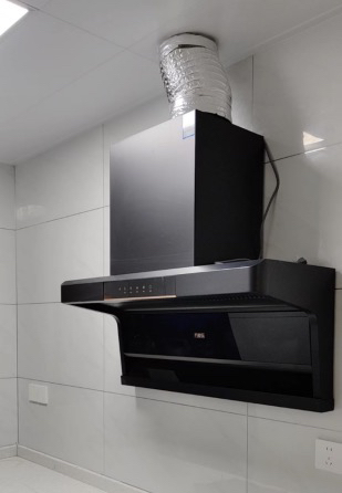 万家乐小鲸喜顶侧23立方大吸力家用双吸抽油烟机 吸油烟机 智旋暴风洗 智能挥手感应抽烟机CXW-320-AK5晒单图