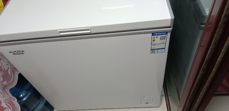 澳柯玛202升 家用小冰柜卧式一级节能冷藏全冷冻两用冷柜晒单图