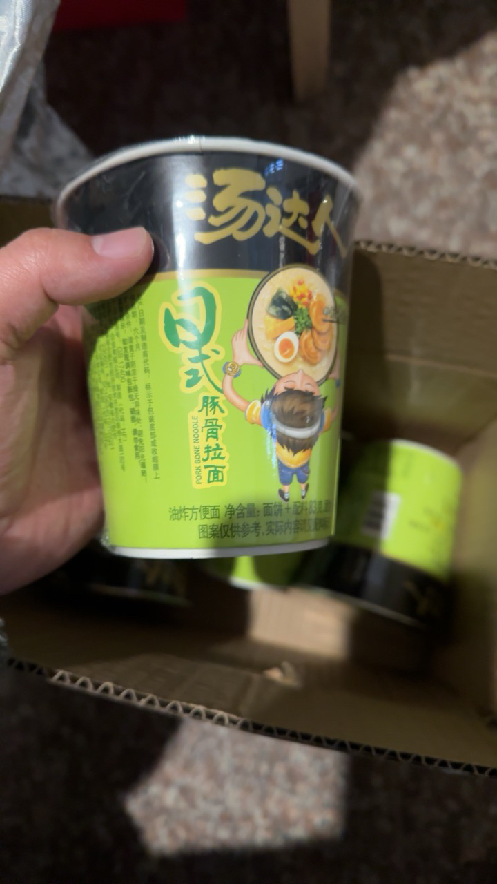 统一 汤达人 日式豚骨拉面 83g*6杯装方便面晒单图