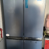 海尔(Haier)家用十字对开门冰箱四开门多门冰箱406升一级双变频风冷无霜三挡变温超薄BCD-406WLHTDEDB9晒单图