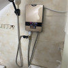 TCL即热式电热水器家用小型过水热壁挂淋浴快速热洗澡机恒温_六千瓦金色遥控漏保款晒单图