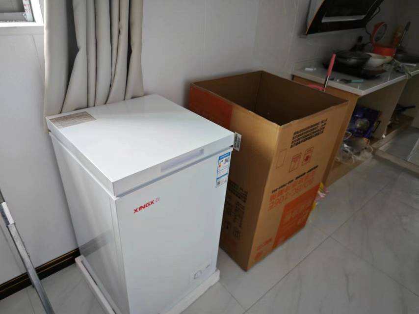 星星(XINGX)106升商用家用单温单箱冰柜 冷藏冷冻转换冷柜 商用保鲜设备展示柜顶开门冰箱 BD/BC-106E自营晒单图