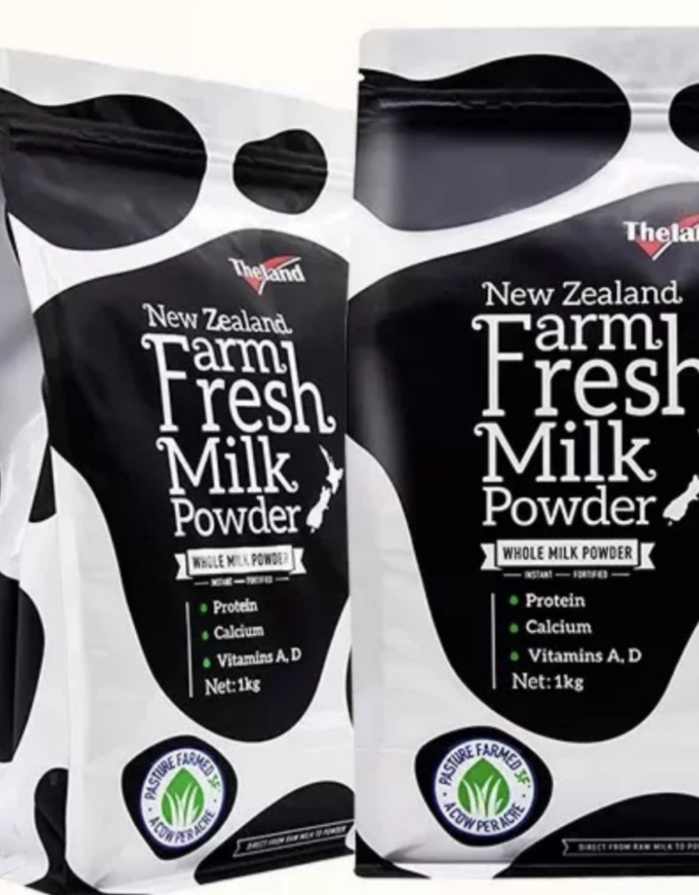 纽仕兰Theland新西兰进口全脂鲜奶粉1KG袋装成人奶粉牧场晒单图