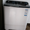 海尔(Haier)10公斤双缸双桶半自动家用大容量洗衣机动力水电分离老人双筒洗衣机洗脱一体强力去污XPB100-858S晒单图