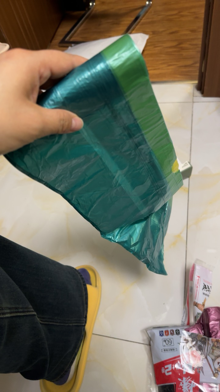 苏宁宜品希艺欧厂家直销家用品质抽绳垃圾袋超大容量提拉方便加厚防漏60只/包晒单图