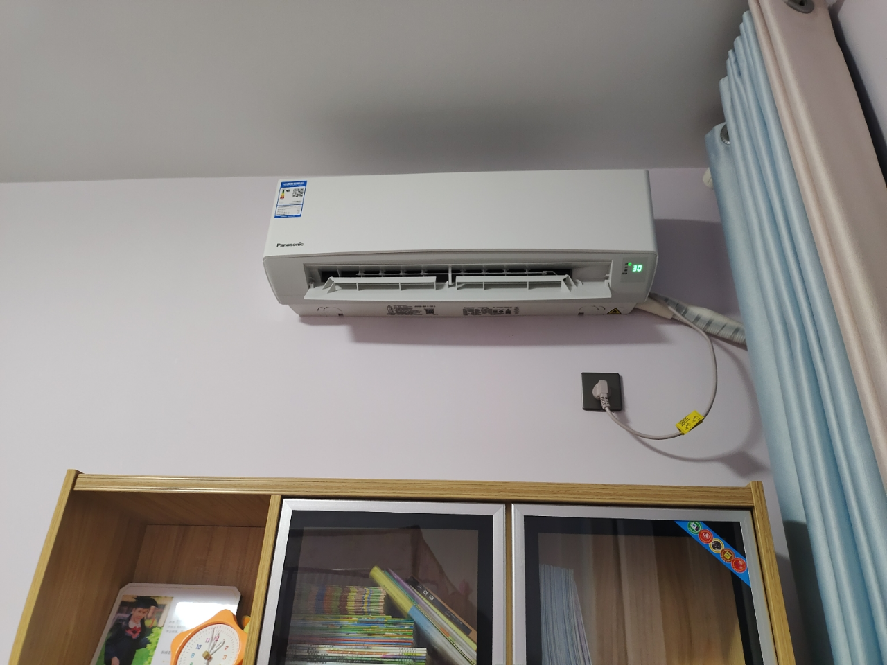 松下(Panasonic)1.5匹新一级能效变频冷暖壁挂式空调挂机WIFI智能自清洁电辅加热 滢风系列 JM35K210晒单图