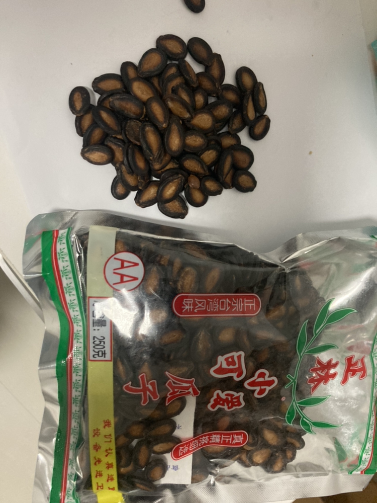 正林 2A小可爱黑瓜子250g 袋装 坚果炒货零食干果大桶年货礼品晒单图