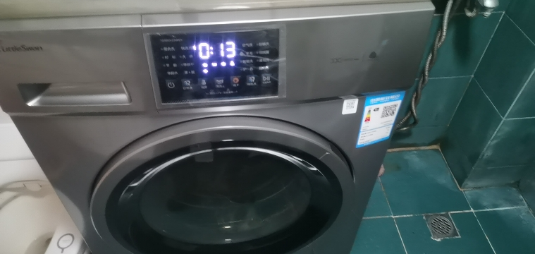 [官方]小天鹅洗衣机洗烘一体10KG全自动滚筒洗衣机 洗干一体 大容量变频智能家电WIFI智控TD100V23WDY晒单图