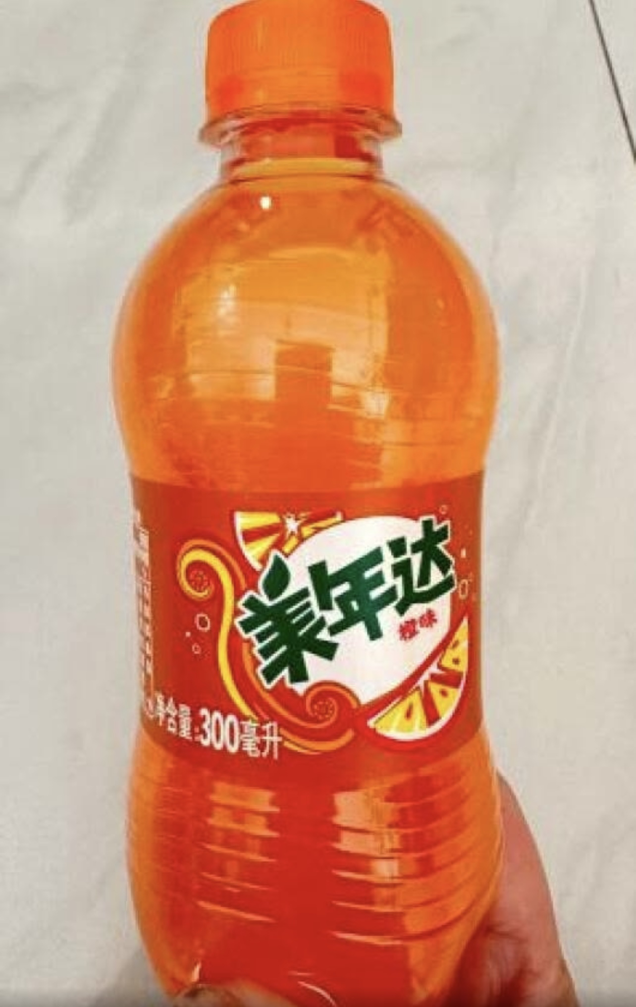 百事可乐 美年达 Mirinda 橙味汽水 碳酸饮料 300ml*6瓶 (新老包装随机发货)晒单图