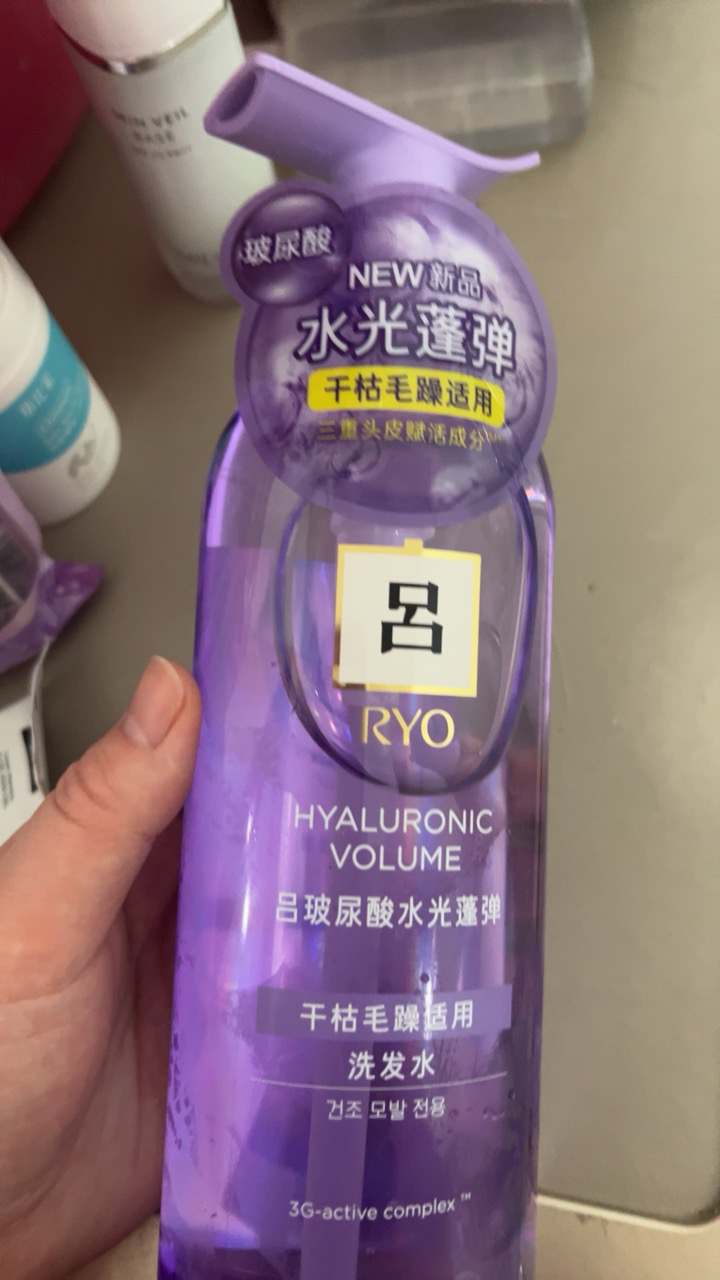 吕/Ryo 玻尿酸吕洗发水 吕玻尿酸水光蓬弹洗发水400ml 水润蓬松柔顺晒单图