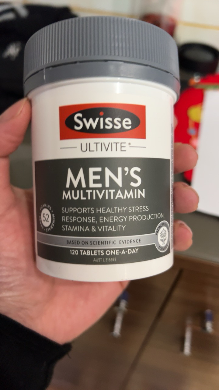 Swisse 男士复合维生素120片/瓶 含多种营养素 维生素C维生素B族 铁锌硒 礼物送父母长辈 [新旧包装随机发]晒单图