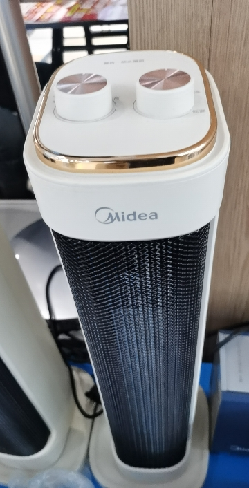 美的(Midea) 电暖器电暖风机取暖器立式家用电散热器居家办公室多用安静低噪多功能速热 NFU-P晒单图