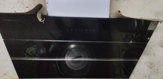 康宝(Canbo)抽油烟机家用侧吸式 智能干洗 厨房大吸力脱排吸油烟机 CXW-300-BE209X晒单图