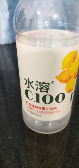 农夫山泉 水溶C100(柠檬)混合果汁445ml*15瓶 整箱晒单图
