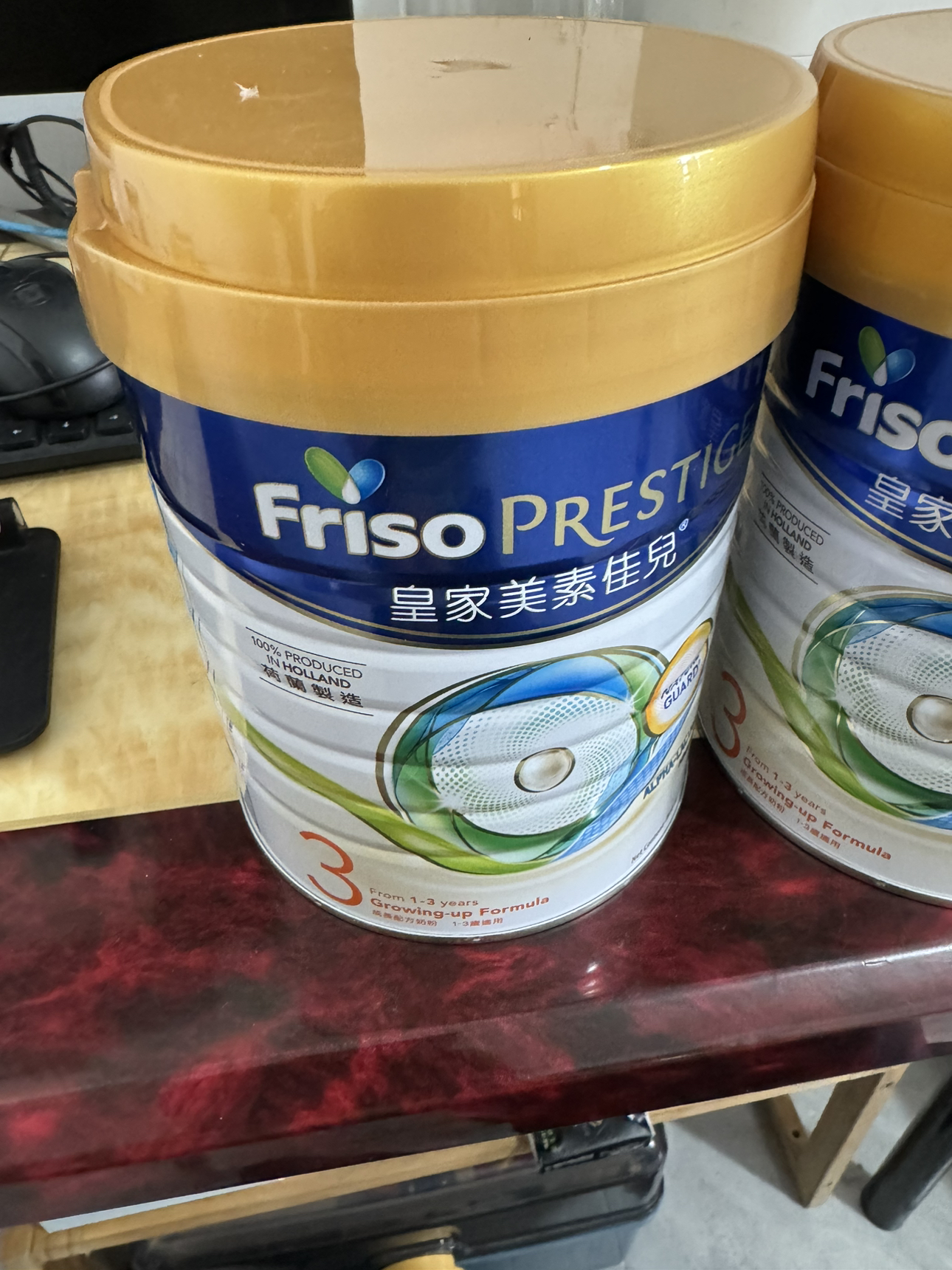 Friso Prestige荷兰皇家美素佳儿港版 婴幼儿配方奶粉3段 800g/罐 1-3岁 原罐原装进口[27年1月]晒单图