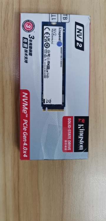 金士顿(Kingston) 1T SSD固态硬盘 M.2接口(NVMe协议) NV2系列PCIe 4.0兼容PCIe 3.0晒单图