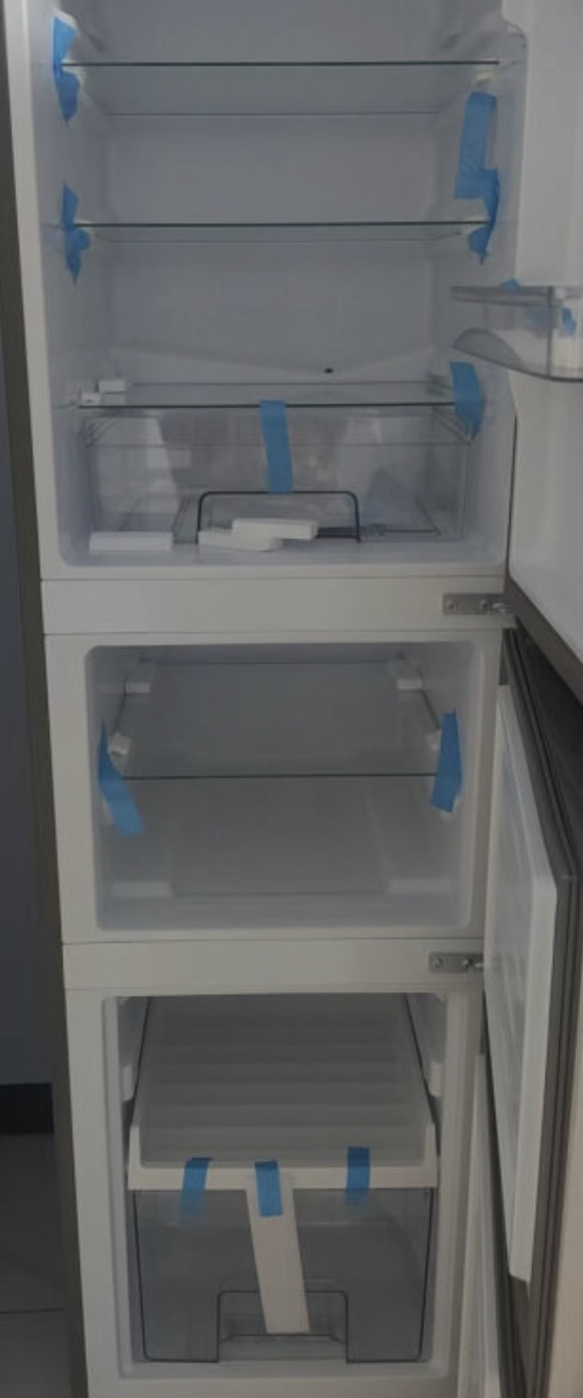 澳柯玛206LBCD-206NE三开门电冰箱家用中小型节能出租房宿舍冷藏冻晒单图