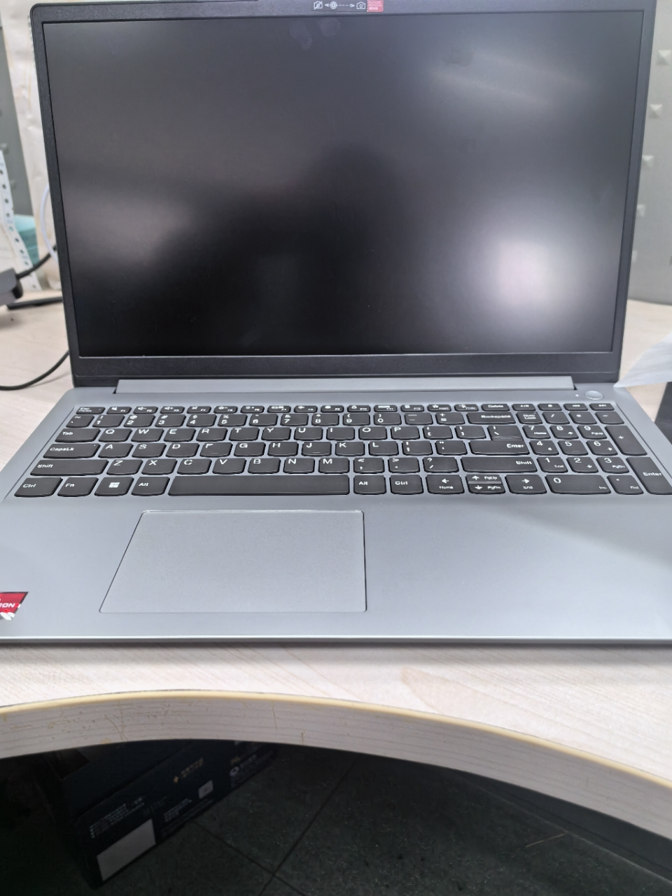 联想(Lenovo)性价比轻薄笔记本电脑ideapad15[R7-5700U 8G 512G ]灰色晒单图