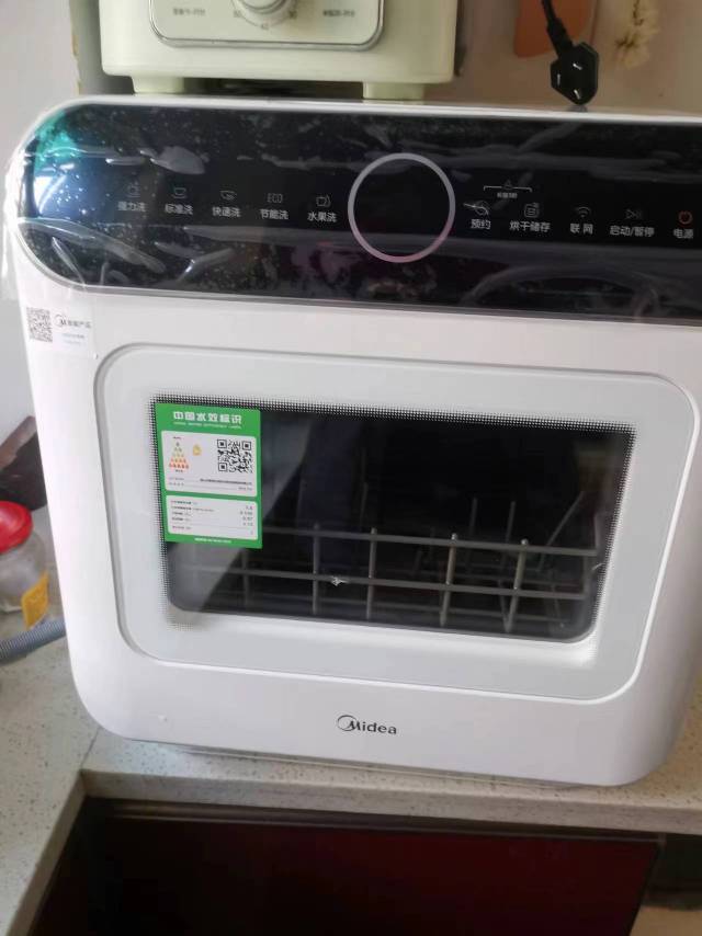 美的(Midea)洗碗机台式M10 Pro 新升级热风烘干高温除菌双层碗篮水果洗家用易安装晒单图