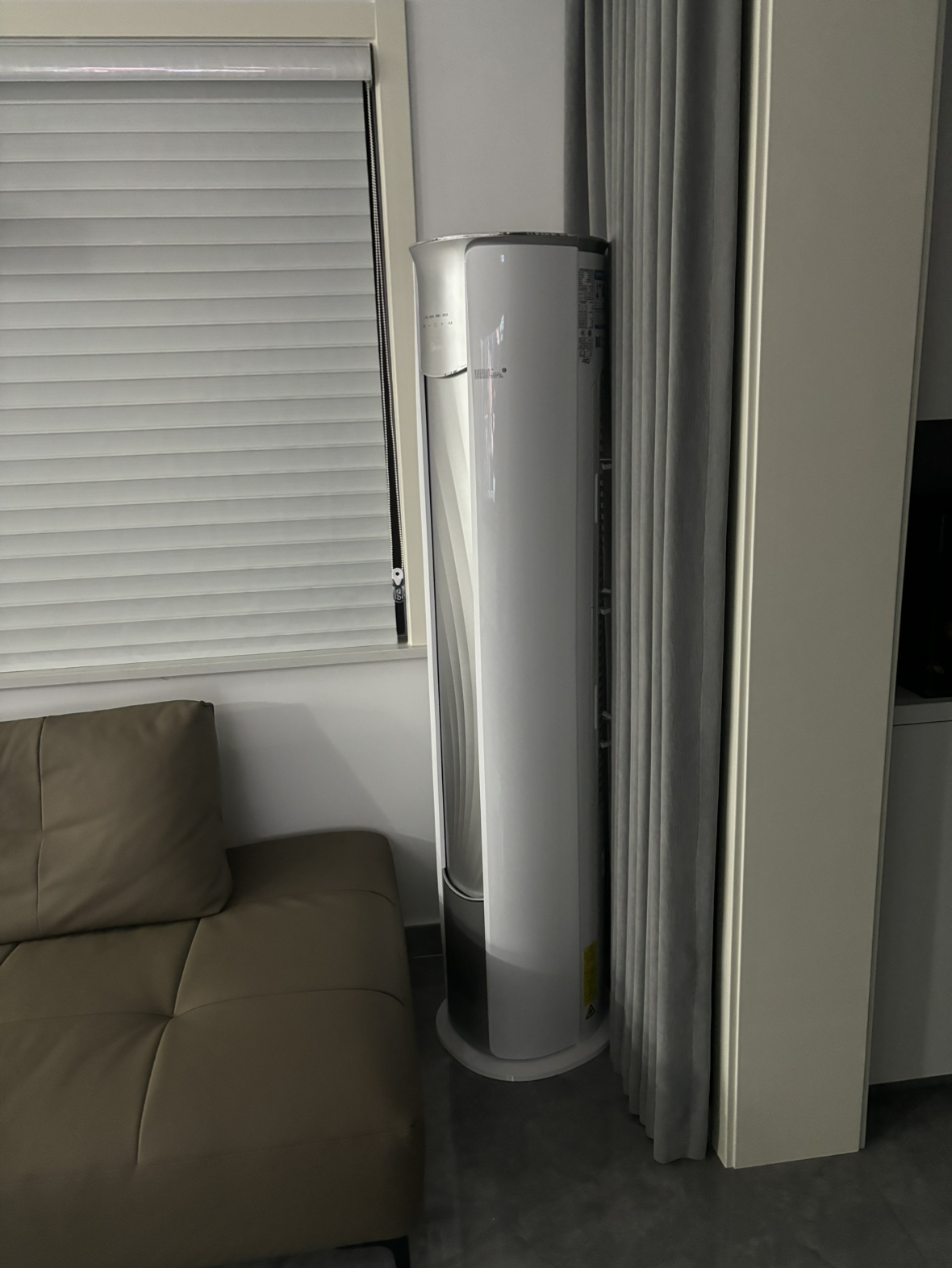 美的(Midea)空调风锦3匹p智能新一级全直流变频冷暖圆柱落地立式柜机客厅家用节能省电KFR-72LW/N8ZHB1Ⅱ晒单图