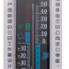 温度计家用精准冰箱干温湿度计室内外高精度婴儿室温计湿度表 三维工匠 黑色晒单图