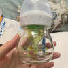 布朗博士 新生儿防胀气奶瓶宽口玻璃婴儿仿母乳奶嘴0岁宝宝用 60ml晒单图
