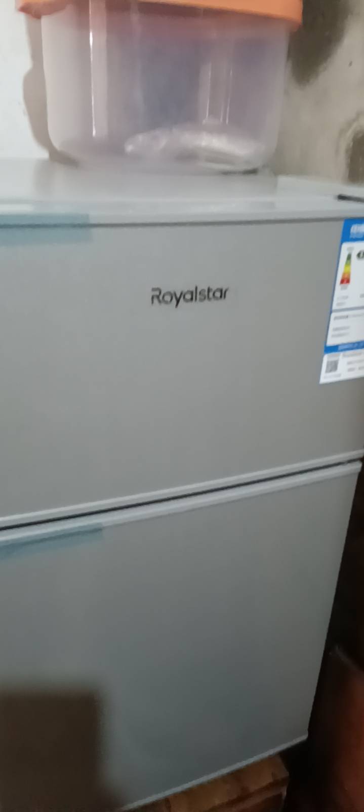 荣事达(Royalstar)小型冰箱家用小型宿舍出租房用冷冻冷藏双开门节能小冰箱58_双门银色42A126一级能效晒单图