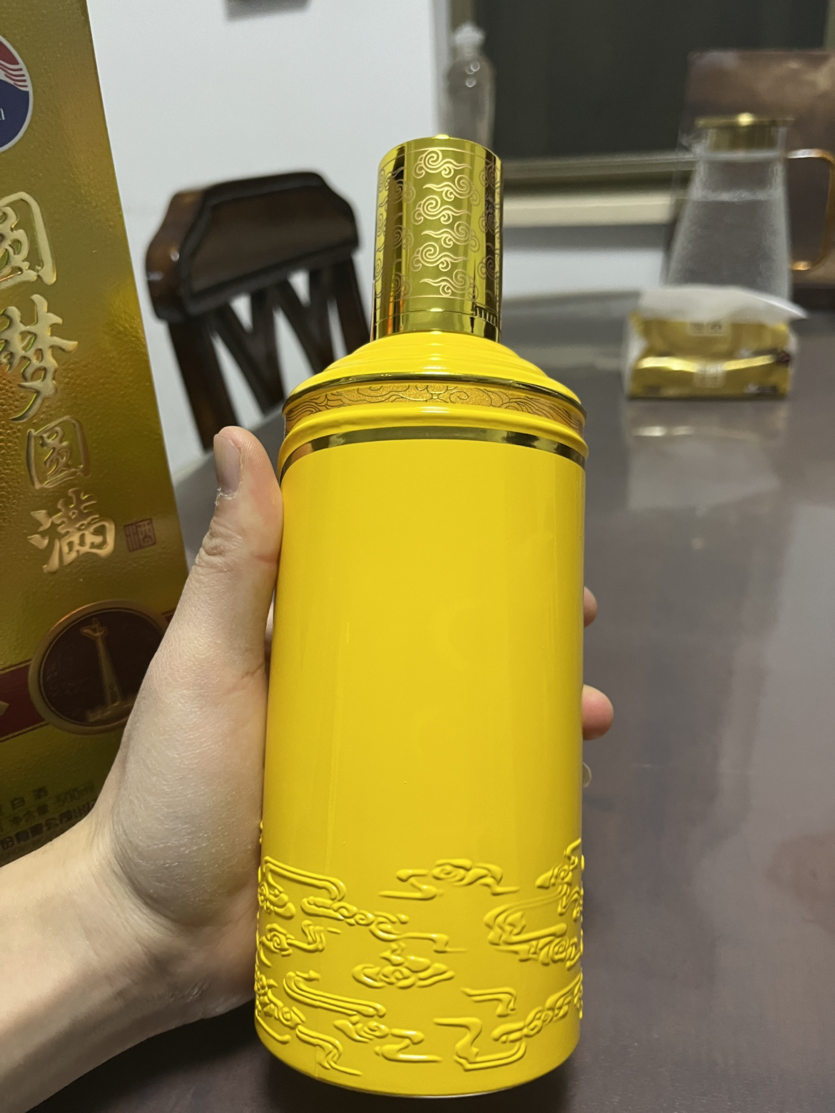 茅台股份 酒圆梦圆满 53度酱香型白酒500ml*6瓶 整箱晒单图